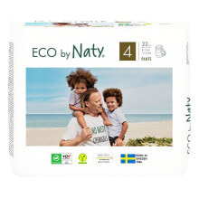 Детские подгузники Трусики-подгузники Eco by Naty 8-15 кг 22 шт