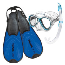 Masks and snorkels for scuba diving