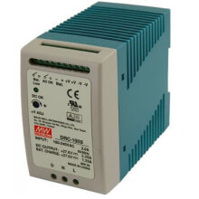 Блоки питания для светодиодных лент mEAN WELL DRC-100B адаптер питания / инвертор Для помещений 96,6 W Синий, Белый