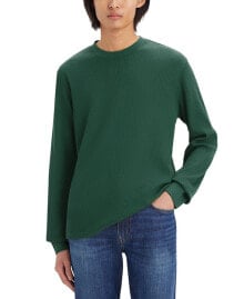 Levi's men's Waffle Knit Thermal Long Sleeve T-Shirt