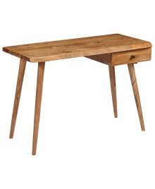 vidaXL writing Table Solid Acacia Wood 43.3