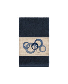 Linum Home turkish Cotton Annabelle Embellished Hand Towel