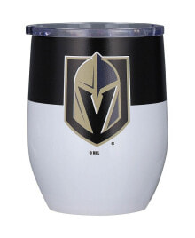 Logo Brands vegas Golden Knights 16 oz Colorblock Stainless Steel Curved Tumbler