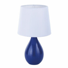 Desk lamp Versa Aveiro Blue Ceramic (20 x 35 x 20 cm)