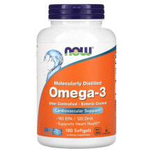 Omega-3, 2,000 mg, 100 Softgels (180 EPA / 120 DHA per Softgel )