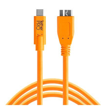 Купить фотоаппараты моментальной печати Tether Tools: TETHER TOOLS USB-C To 3.0 Micro- B Cable 4.60 m