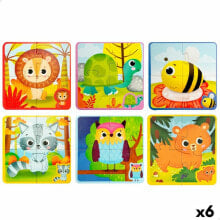 Child's Puzzle Lisciani Touchpad 24 Pieces 16 x 0,1 x 16 cm (6 Units)