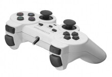 Аксессуары для игровых приставок Esperanza EGG106W игровой контроллер Геймпад ПК, Playstation 2, Playstation 3 Аналоговый/цифровой USB Черный, Белый