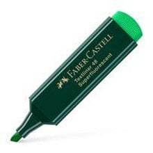 Highlighter Faber-Castell 154863 Green 48 Pieces (10 Units)