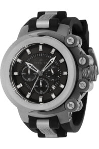 Купить наручные часы Invicta: Invicta Men's 55mm Coalition Forces Quartz Titanium Black Watch Model 38339