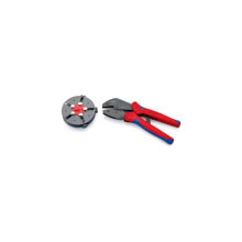 Knipex Crimpzange MultiCrimp® Länge 250 mm 3 Wechseleinsätze