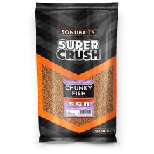 Прикормки для рыбалки SONUBAITS Chunky Fish Supercrush Groundbait 2kg