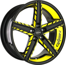 Колесный диск литой Oxigin 18 Concave black foil race 8.5x19 ET35 - LK5/114.3 ML72.6