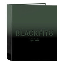 Ring binder BlackFit8 Gradient Black Military green A4 27 x 33 x 6 cm