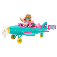 Купить куклы и пупсы для девочек Barbie: BARBIE Chelsea You Can Be An Aviator Doll