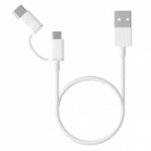 XIAOMI Mi 2 In 1 USB-A To USB-C/Micro USB M/M Cable 30 cm