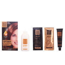 Llongueras Optima Hair Color No.6.34 Golden Deep Blond Перманентная краска для волос без аммиака, оттенок глубокий-русый золотистый