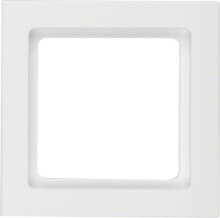Умные розетки, выключатели и рамки berker Single frame Q.3 horizontal / vertical white velvet (10116099)