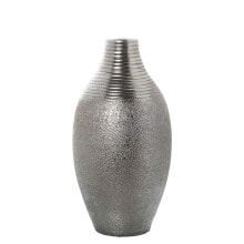 Vase Alexandra House Living Silver Ceramic 26 x 27 x 49 cm