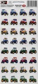 Наклейки для детского творчества aLFA-ZET Stickers Alfika and Zetka 10 tractors
