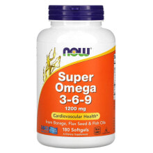 Super Omega 3-6-9, 1,200 mg, 90 Softgels