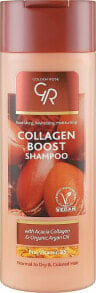 Pflegendes Shampoo mit Kollagen und Bio-Arganöl - Golden Rose Collagen Boost Shampoo