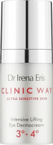 Anti-Falten Creme für die Haut rund um die Augen mit Peptiden - Dr Irena Eris Clinic Way 3°-4° anti-wrinkle skin care around the eyes