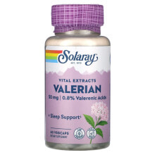 Vital Extracts, Valerian, 50 mg, 60 VegCaps