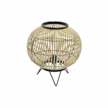 HOME DECOR Metal Bamboo 36x36x37 cm Table Lamp