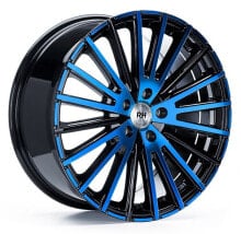 Колесный диск литой RH Alurad WM Flowforming color polished - blue 8.5x19 ET45 - LK5/108 ML72.6