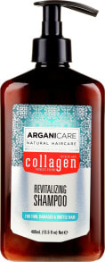 Revitalisierendes Shampoo mit Kollagen und Arganöl - Arganicare Collagen Revitalizing Shampoo