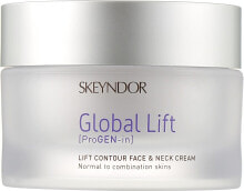 Gesichts- und Halscreme für normale und Mischhaut mit Lifting-Effekt - Skeyndor Lift Contour Face & Neck Cream