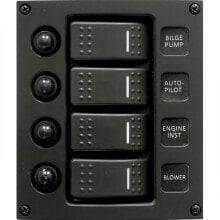 TALAMEX Switchpanel Curved Design 4 Switches