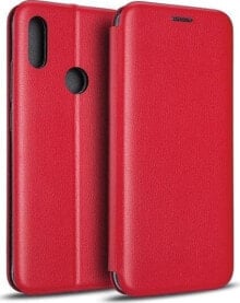 Чехол книжка кожаный красный Samsung S20 noname