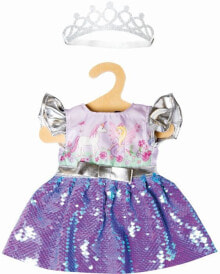 Одежда для кукол одежда для кукол Heless 28-35 см, корона, платье