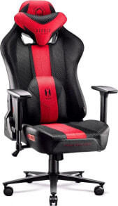 Игровое кресло для ПК  / Мягкое / Fotel Diablo Chairs X-Player 2.0 Normal Size Antracytowo-Karmazynowy