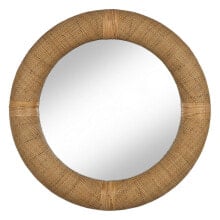 Wall mirror Natural 80 x 7 x 80 cm