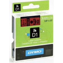 Laminated Tape for Labelling Machines Dymo 40917 Black Red 9 m