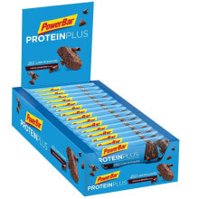 Протеиновые батончики и перекусы POWERBAR Protein Plus Low Sugar 35g 30% Units Choco Brownie Energy Bars Box