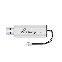 MediaRange MR918 USB флеш накопитель 128 GB USB Type-A / Micro-USB 3.2 Gen 1 (3.1 Gen 1) Черный, Серебристый