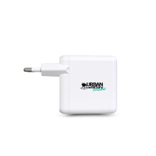 Зарядные устройства и адаптеры для мобильных телефонов зарядное для розетки + Кабель-USB C Urban Factory GSC65UF Белый