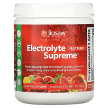Электролиты Jigsaw Health, Electrolyte Supreme, Fruit Punch, 11.9 oz (336 g)