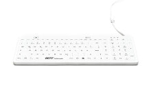 Клавиатуры GETT KG24229 клавиатура USB Немецкий Белый