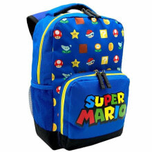 School Bag Super Mario Blue 35 x 24 x 12 cm