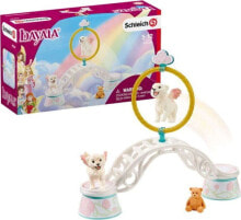 Educational play sets and action figures for children