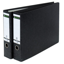 Школьные файлы и папки Leitz Cardboard binder A3 Черный 10730000