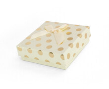 Cream gift box with gold dots KP6-9