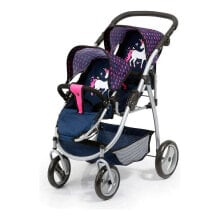 REIG MUSICALES Twin Walk Car 73x63x46 cm Doll