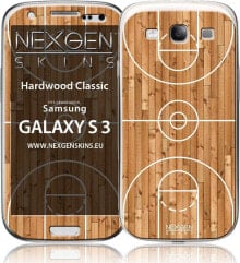 Nexgen Skins Nexgen Skins - Zestaw skórek na obudowę z efektem 3D Samsung GALAXY S III (Hardwood Classic 3D) uniwersalny