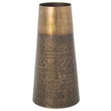 Vase Alexandra House Living Brass Metal Aged finish 18 x 18 x 36 cm